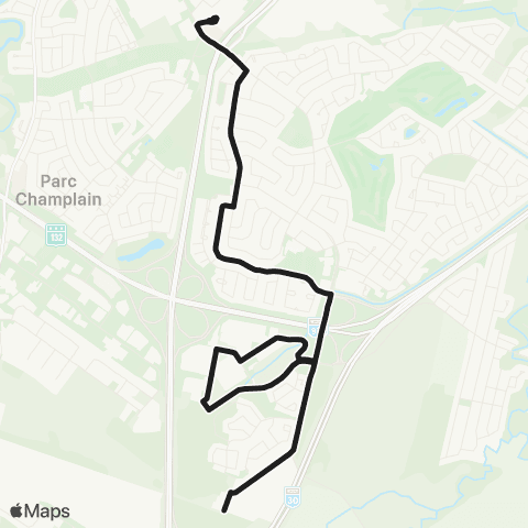 exo Le Richelain et Roussillon Candiac (Barcelone - Carrefour - Gare) map