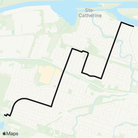 exo Le Richelain et Roussillon Ste-Catherine (Brébeuf - Monchamp - Gare) map