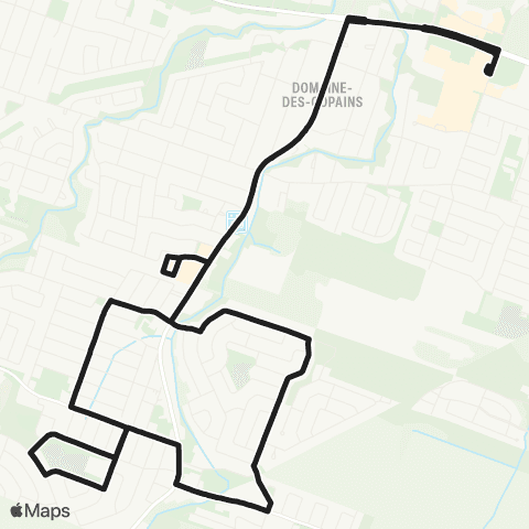 exo Le Richelain et Roussillon St-Constant (St-Pierre - Gare - Beauvais) map