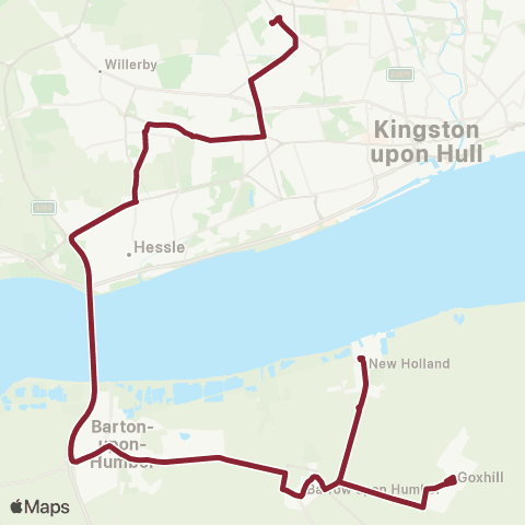 East Yorkshire Rail Station - Kelvin Hall School map