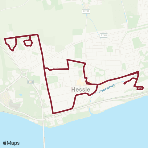East Yorkshire Sainsburys Superstore - Sainsburys Superstore map