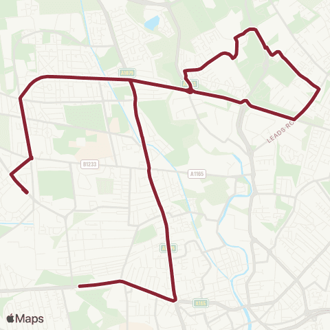 East Yorkshire Chanterlands Avenue - Kelvin Hall School map