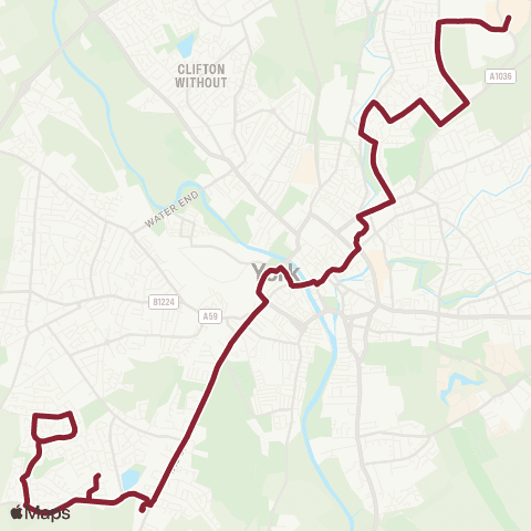 East Yorkshire ASDA - Woodthorpe Shops map