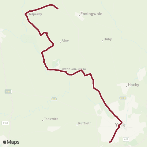 East Yorkshire Half Moon Street - Station Road map