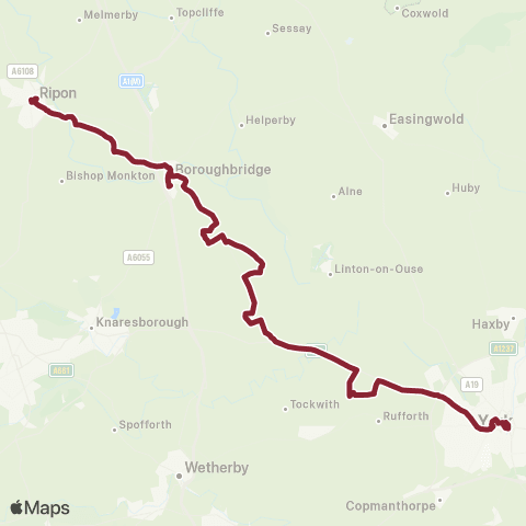 East Yorkshire Piccadilly - Bus Station Stand 2 map