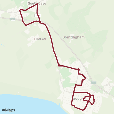 East Yorkshire Elloughton EY Depot - Elloughton EY Depot map