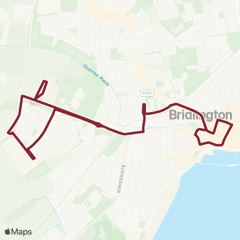 East Yorkshire Bridlington BS - Bridlington BS map