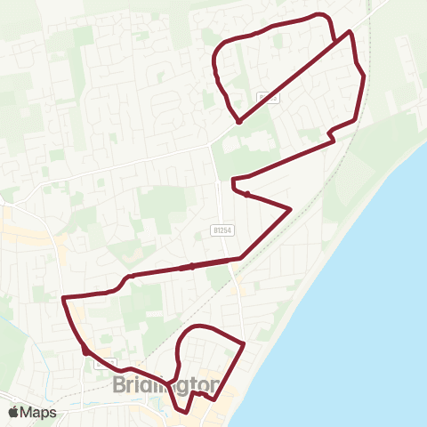 East Yorkshire Bridlington BS - Bridlington BS map
