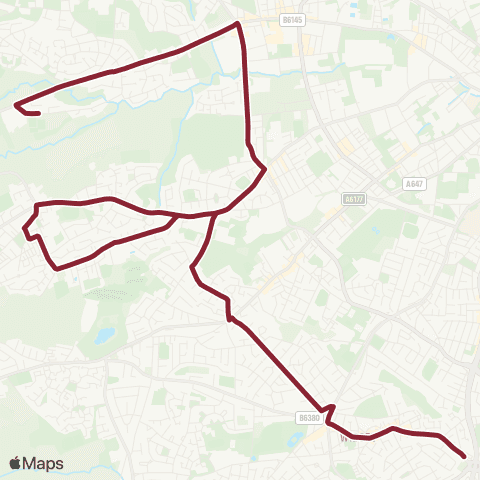 East Yorkshire Grammar School - Odsal Road map