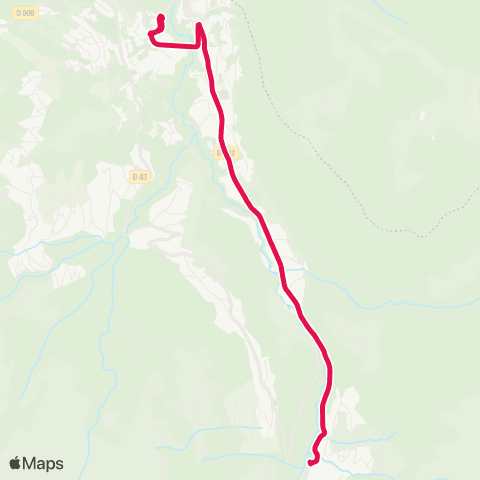 Facilibus Télécabines / le Châtelet - le Gerdil map