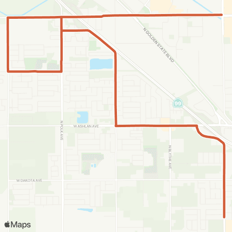FAX Brawley / Inspiration Park map