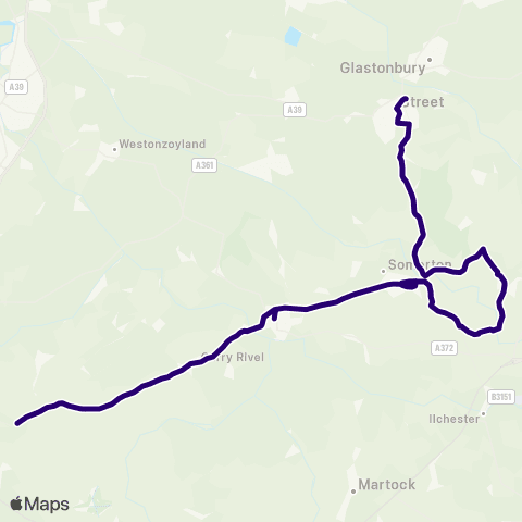 First Bristol Bath & the West Strode College - Wrantage Mills map