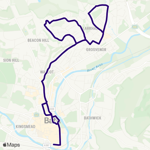 First Bristol Bath & the West Dorchester Street - Dorchester Street map