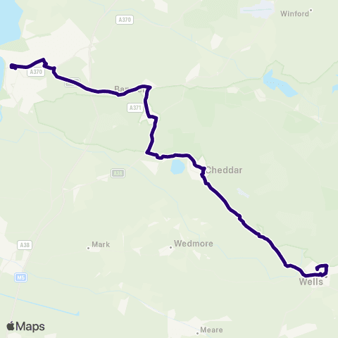 First Bristol Bath & the West Bus Station - Interchange map