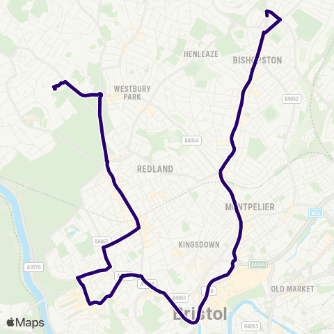 First Bristol Bath & the West Transport Hub - Muller Road Top map