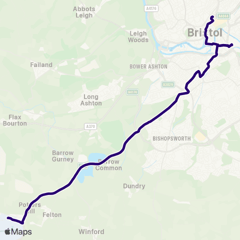 First Bristol Bath & the West Bus Sta - Public Transport Interchange map