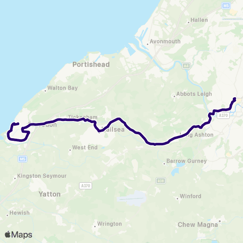 First Bristol Bath & the West Bus Station - Six Ways map