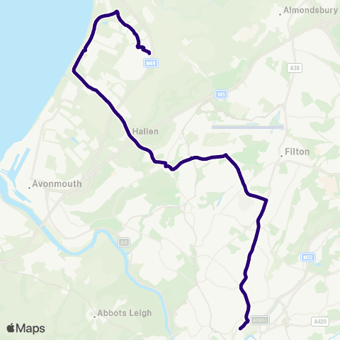 First Bristol Bath & the West Broadmead - Amazon map