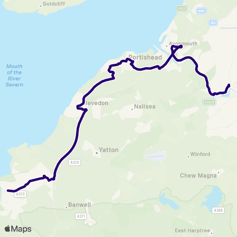 First Bristol Bath & the West Bus Station - Swiss Road map