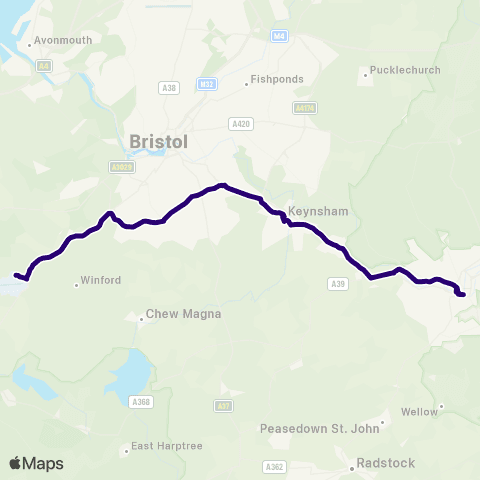 First Bristol Bath & the West Public Transport Interchange - Dorchester St map