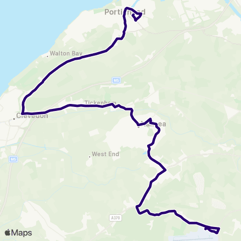 First Bristol Bath & the West Sainsburys - Public Transport Interchange map