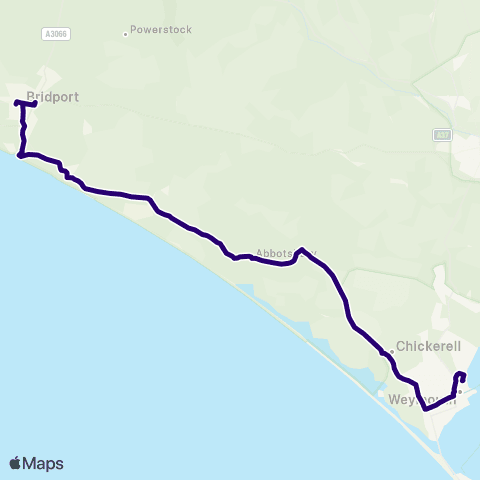 First Wessex Dorset & South Somerset Rail Station - Bus Station map
