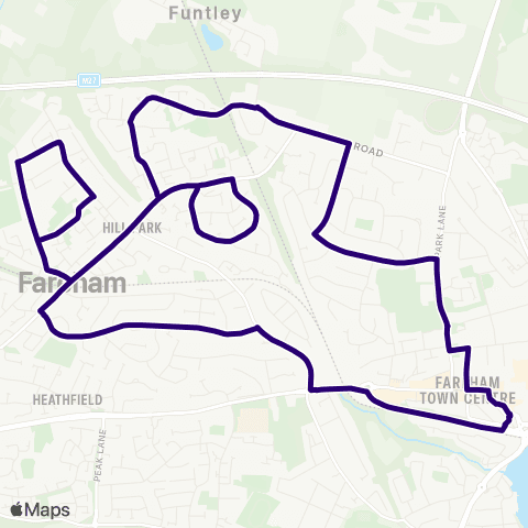 First Portsmouth Fareham & Gosport Bus Station - Bus Station map