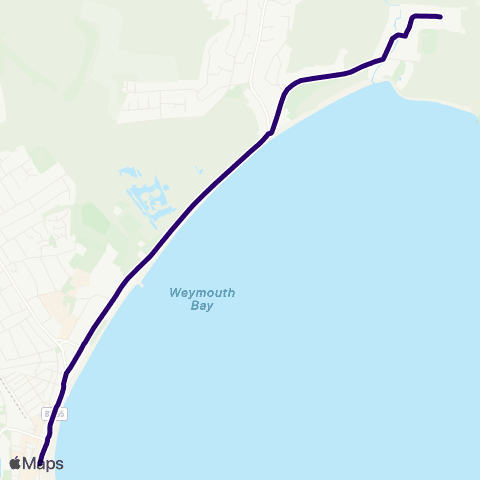First Wessex Dorset & South Somerset Waterside Terminus - Kings Statue map