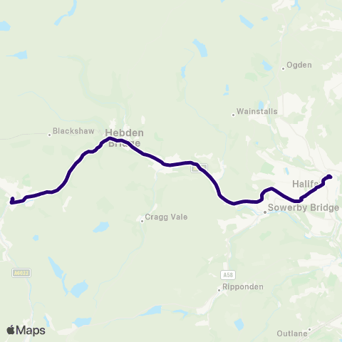 First Halifax King Street - Halifax Bus Station map