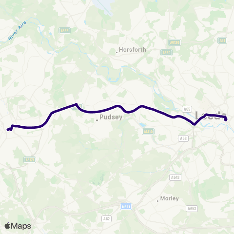 First Bradford Leeds City Bus Sta - Bradford Interchange Bus Sta map