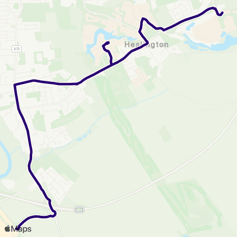 First York Designer Outlet - Campus E Interchange map