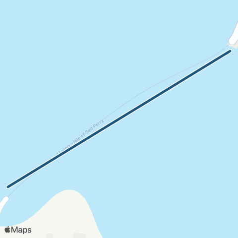 Argyll & Bute Council Ferries Cuan - Luing map