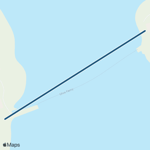 Ulva Ferry The Ulva Ferry map