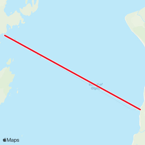 Caledonian MacBrayne Gigha - Tayinloan map