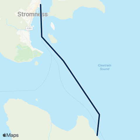 Orkney Ferries Graemsay map