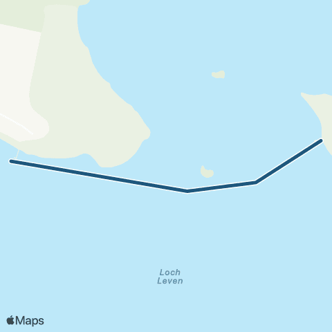 Historic Scotland Lochleven Castle Ferry Landing - Kinross Ferry Landing map