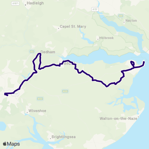 First Essex Stanwell Street - Railway Station map