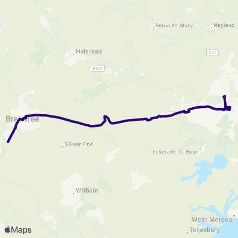 First Essex Bakers Lane - Osborne Street map