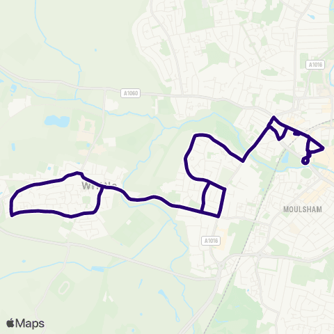 First Essex Bus Station - Chelmsford Railway Station map