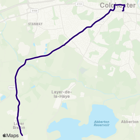 First Essex Lower Road - Osborne Street map