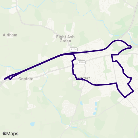 First Essex Railway Station - Railway Station map