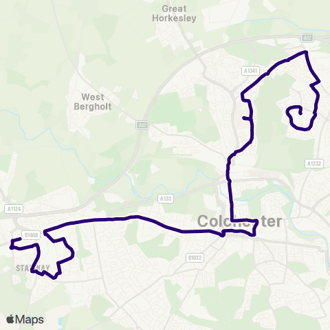First Essex Sainsburys Store - Highwoods Square map