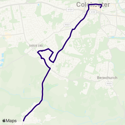 First Essex Osborne Street - Hazell Avenue map