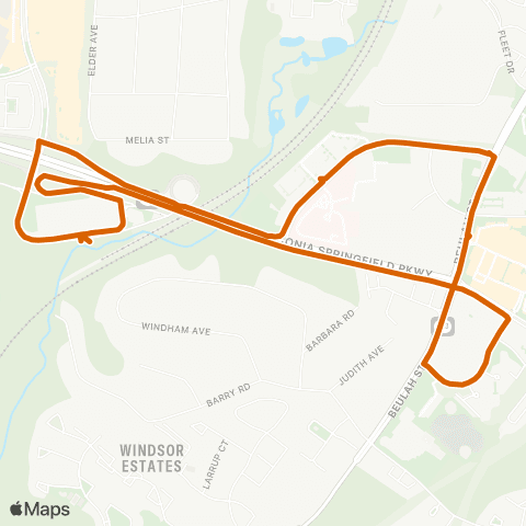 Fairfax Connector Tags Springfield Circ Metro Park map