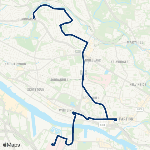 First Greater Glasgow Queen Elizabeth Hospitals - St Ninians Pr Sch map
