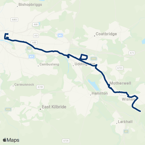 First Greater Glasgow Buchanan Bus Station - Greenknowe Street map