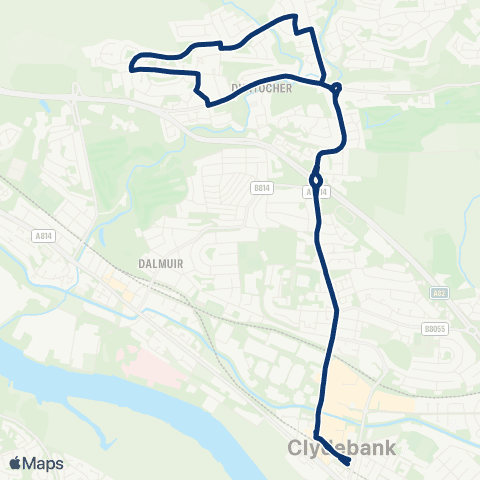 First Greater Glasgow Bus Station - Bus Station map