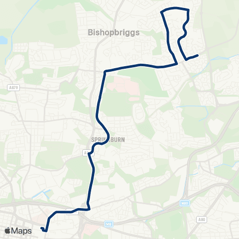 First Greater Glasgow Buchanan Bus Station - Miller Drive map