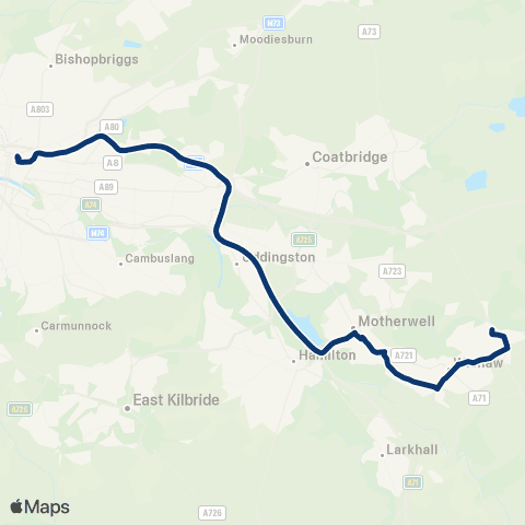First Greater Glasgow Buchanan Bus Station - Tilt Road map