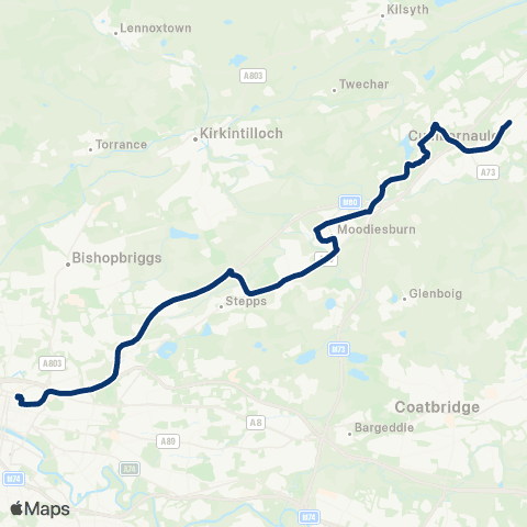First Greater Glasgow Town Centre Stances - Buchanan Bus Sta map
